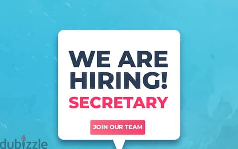 Hiring secretary for a dental clinic