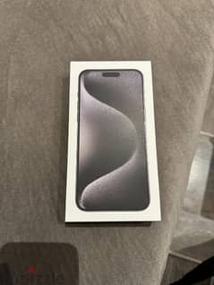 Iphone 15 pro max black Titanium 512 GB international warranty