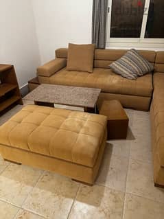 L shape couch