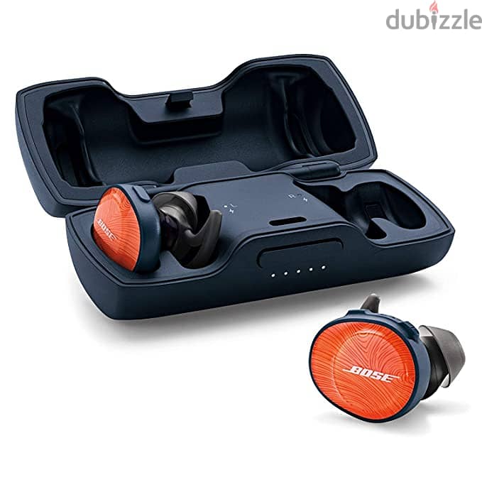 Bose Soundsport Free Wireless Earbuds – Orange/Navy 1