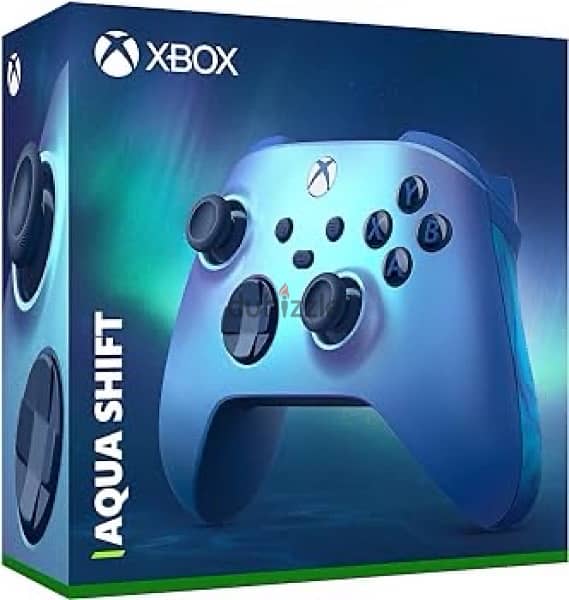 wireless xbox controller aqua shift special edition 0