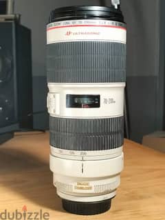 Lenses Zoom Canon 70-200mm V2