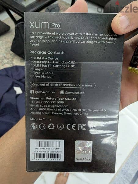 oxva xlim pro - like new condition 1