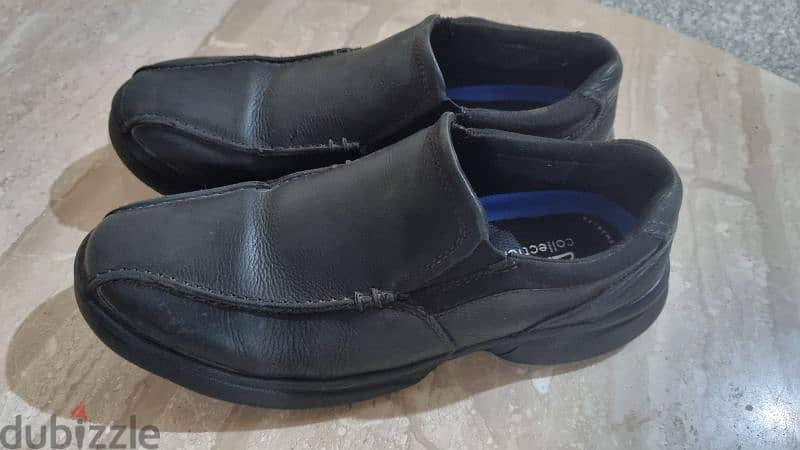 Clarks Black Shoes Size 42 حذاء كلاركس أسود مقاس ٤٢ 1