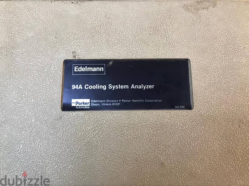 Edelmann Cooling System Analyzer طقم اختبار كبس ريداتير 0