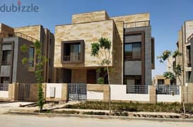 Villa for sale at the lowest price in front of Cairo International Airport with a down payment of 4 million in Taj City, New Cairo