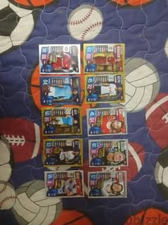 10 rare match attax cards season 18/19 0