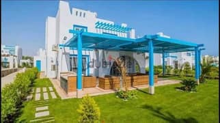 3-storey villa for sale, Greek finishing ((installments)) in Mountain View,  plage North Coast, next to Marassi 0