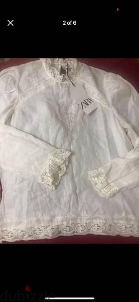 Zara embroidered blouse 4