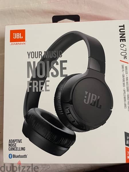 للبيع اخر قطعه سماعه JBL 670 Noise Cancellation اوريجنال متبرشمه 1