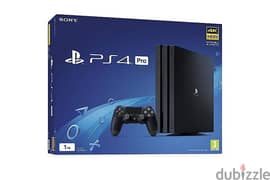 PS4 pro 1TB 4 controllers