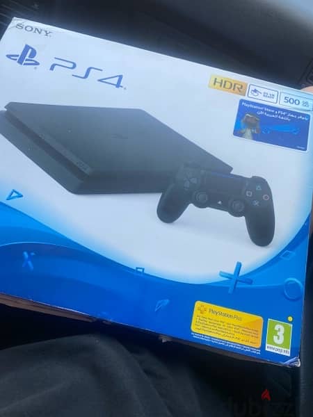 Ps4 Slim 500gb with 1 controller 0