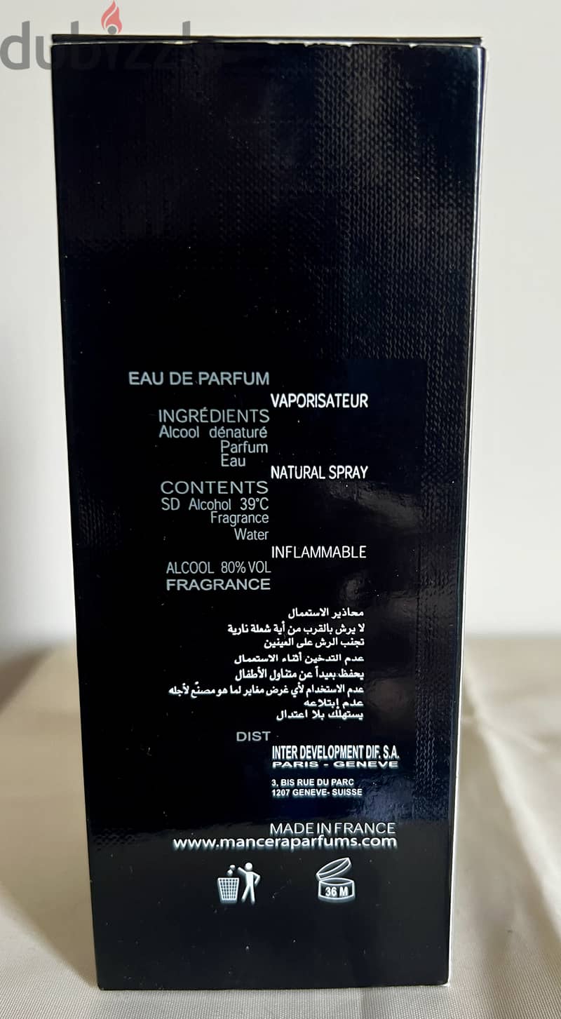 عطر سيدرات بوازيه Mancera Cedrat Boise Unisex 2