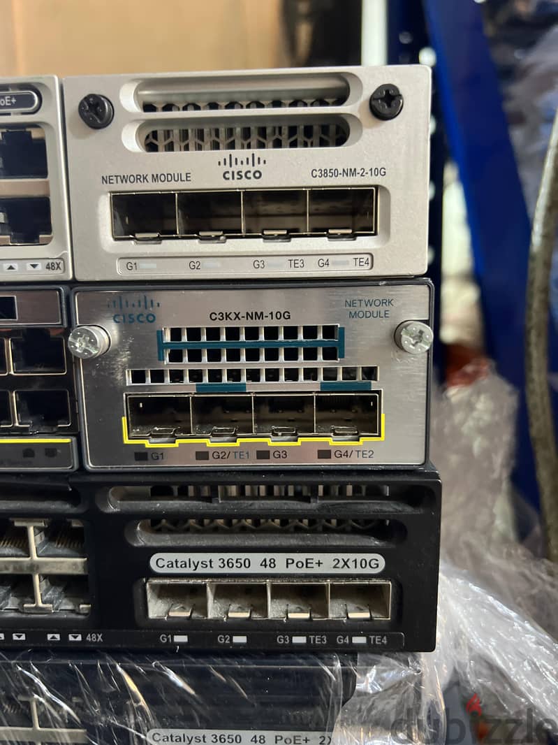 Cisco Catalyst 3650 48 Port PoE+ 2x10G Uplink  السعر فى التليفون فقط 2