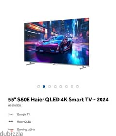 Haier QLED 55"   , New Brand