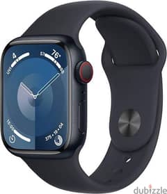Apple Watch Series 9 [GPS 41mm] Smartwatch with Midnight Aluminum Case