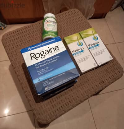 Rogaine Extra strength, Priorin Shampoo