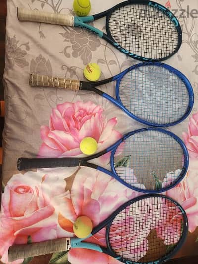 Tennis Racket and equipment fm Spain