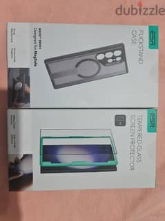 s24 ultra ESR  cover & screen protector(pack of 2)