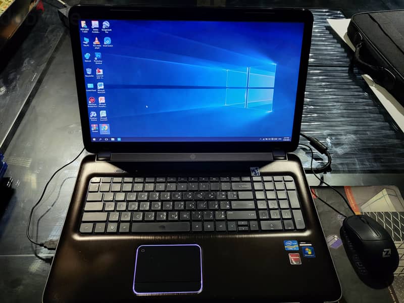 HP pavilion dv7 laptop,4GB RAM,950 GB HD فرصة بسعر لقطة شاشة 17.3 بوصة 0