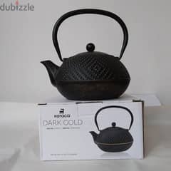 براد زهر Cast iron tea pot 0