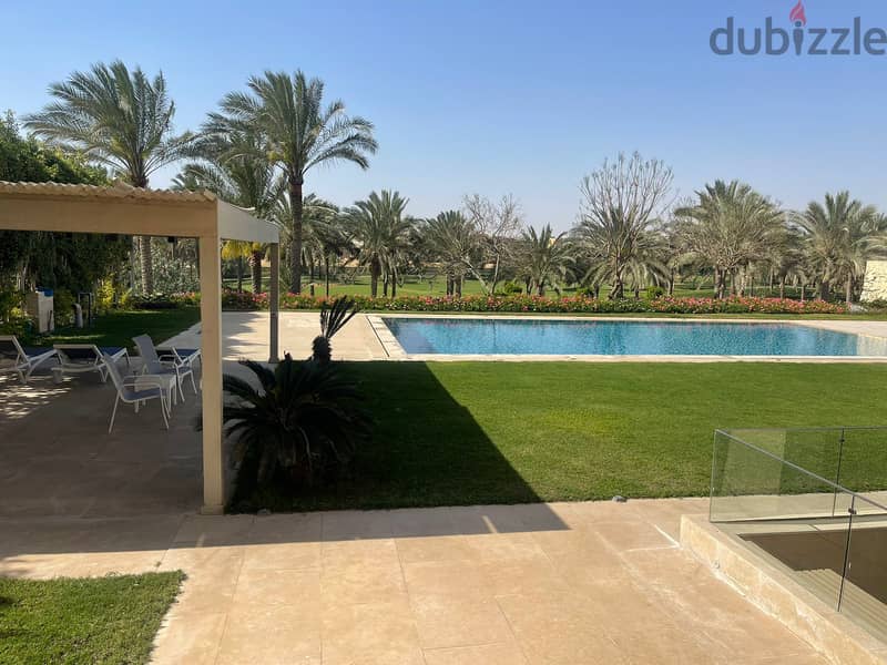 Apartment بجاردن إيجار متشطب بفرش واجهزة ف قطامية ديونز Katameya Dunes 7