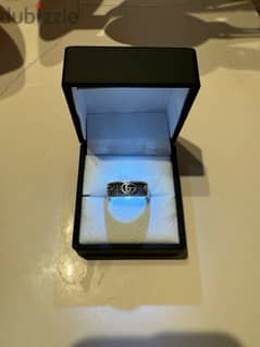 Gucci Double G Ring Silver 925 for sale