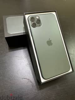 Iphone 11 pro max Midnight Green with original box