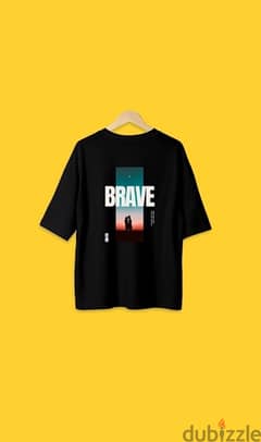 brave oversized t-shirt