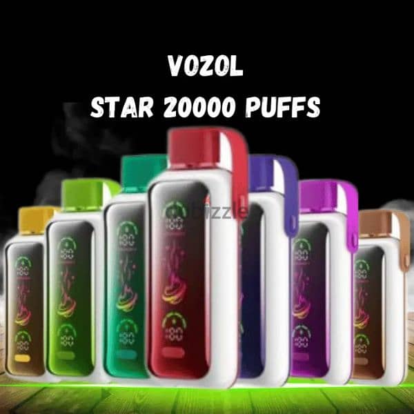 VAPE VOZOL 20000 PUFFS ORIGINAL فيب فوزول 20000 سحبة الأصلي 4