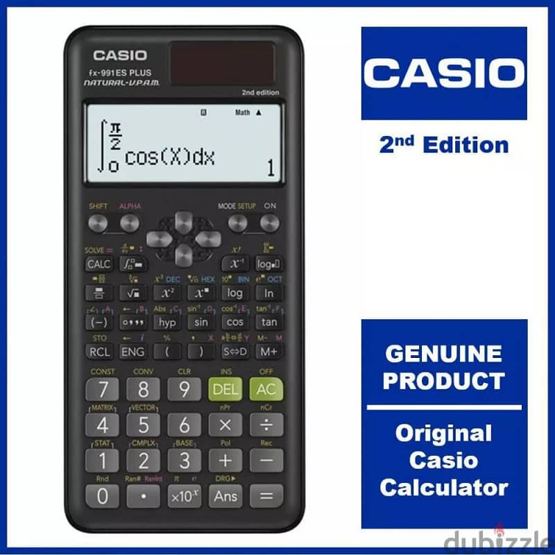 آلة حاسبة Casio FX-991es Plus 1