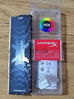 DDR4 8 GB HyperX RGB 3200