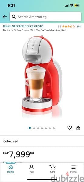 nescafe doulce gusto mini me coffee machine 3