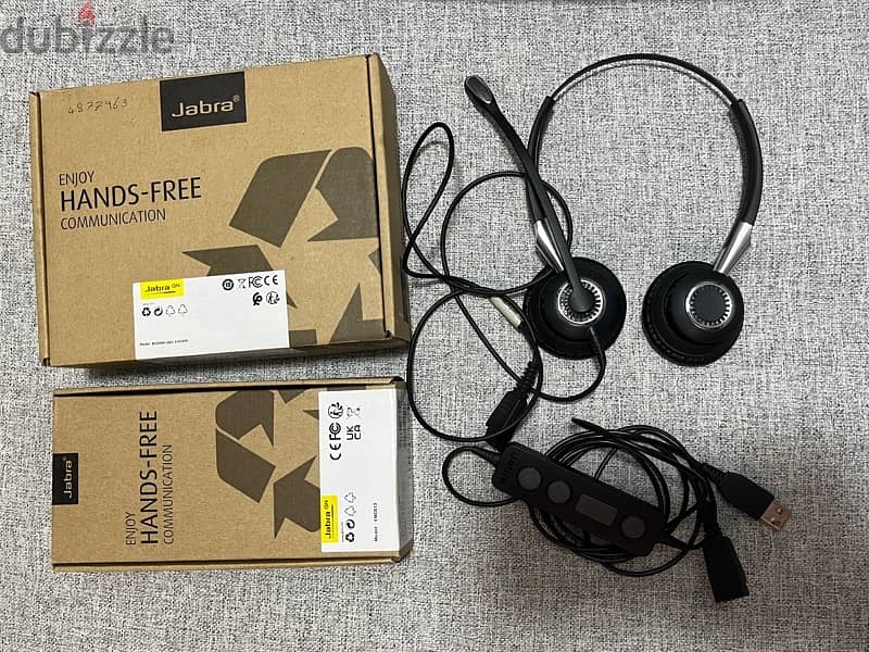 jabra headset (BIZ 2400) due NC bundle سماعه 5