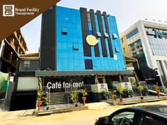 مكتب متشطب واجهة على شارع التسعين الشمالي التجمع الخامس مقر إداري للايجار Office for rent in 5th settlement