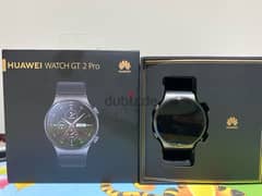 ساعه huawei watch gt 2pro لم تستعمل ولا مره بكل ممتلكاتها ويوجد مميزات 0