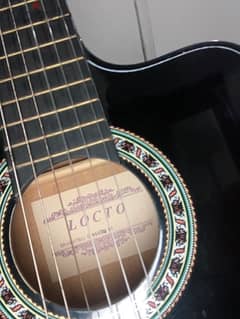 Black Locto Guitar (C-941) + Cover Bag