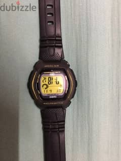 ساعة casio hdd-600 water resistant