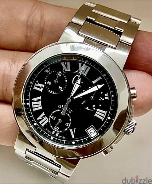 GC - GUEES COLLECTION  Original Swiss Made Chronograph40mm بالعلبه 1