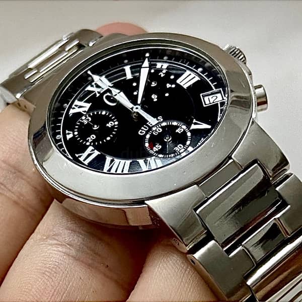 GC - GUEES COLLECTION  Original Swiss Made Chronograph40mm بالعلبه 3