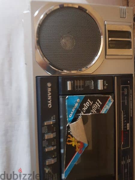 SANYO radio casetta 2 3