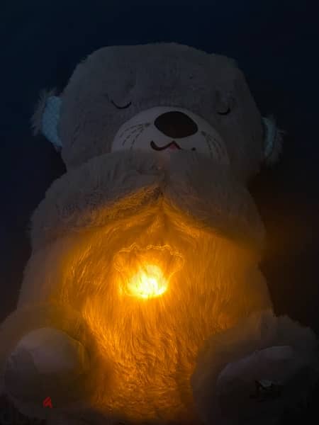 Breathing Teddy Bear With Music And Lighting 3