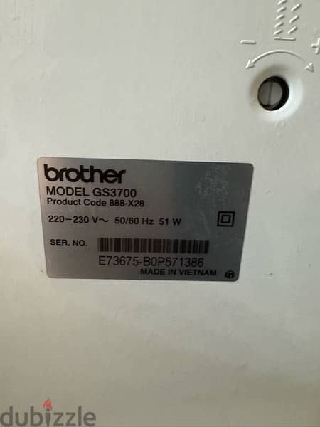 ماكينة خياطة براذر Brother Sewing Machine GS3700 5