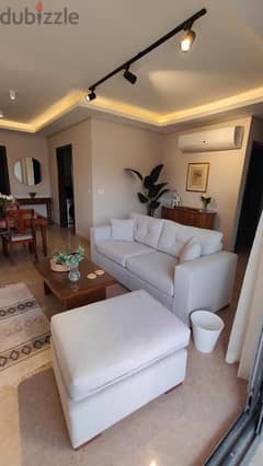 شقة للايجار ( ابراج زيد ) دور سادس فيو الشيخ زايد - متشطب كامل