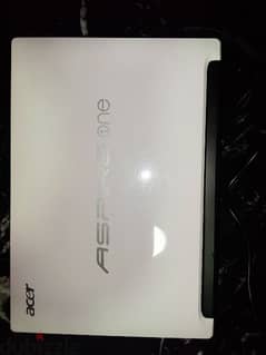 acer aspire one white notebook