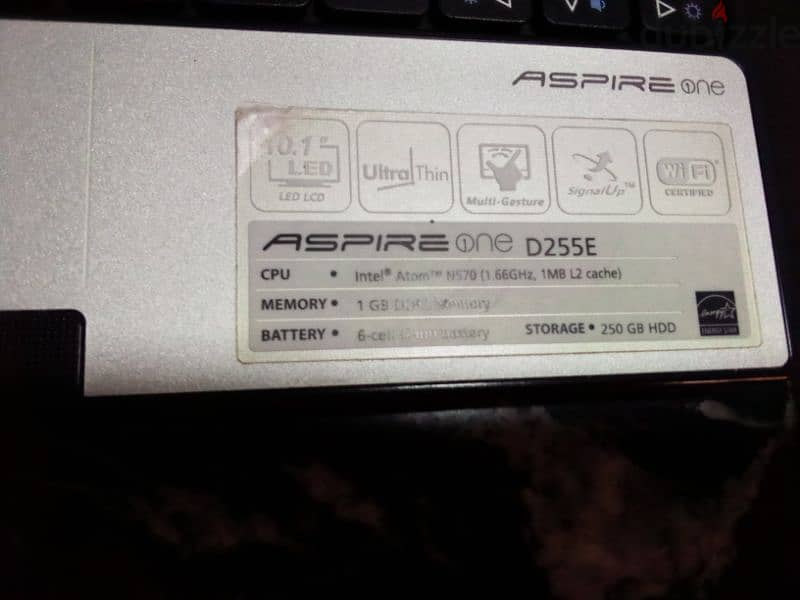 acer aspire one white notebook 3