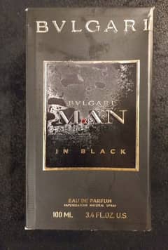 Bvlgari Man in black original perfume