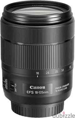 Canon Lens 18-135mm USM F3.5-5.6 used