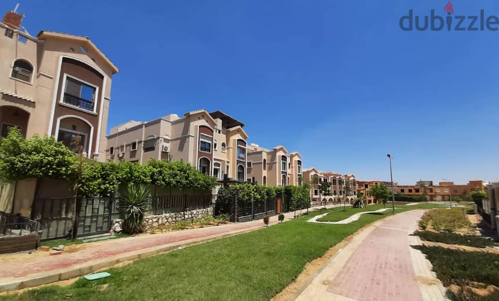 Katameya Gardens على لاند سكيب وبحيرة فيلا كورنر 680م القطامية جاردنز 13