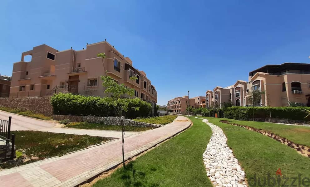 Katameya Gardens على لاند سكيب وبحيرة فيلا كورنر 680م القطامية جاردنز 14